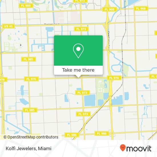 Kolfi Jewelers map