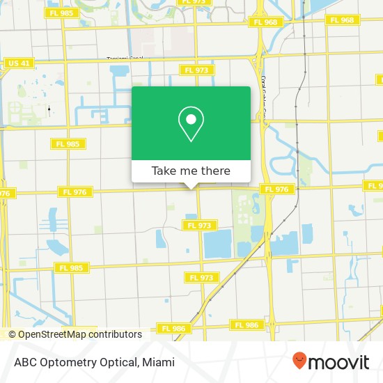 ABC Optometry Optical map