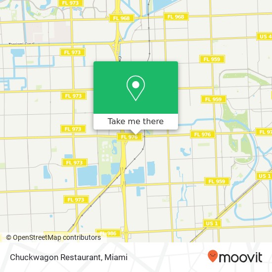Mapa de Chuckwagon Restaurant