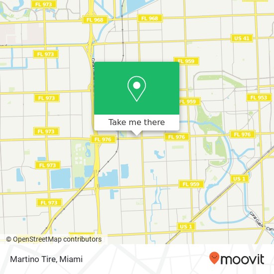 Martino Tire map