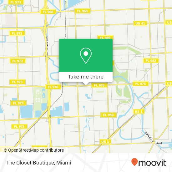 Mapa de The Closet Boutique