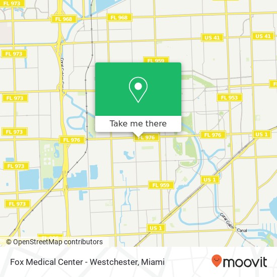 Fox Medical Center - Westchester map