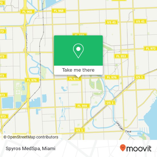 Spyros  MedSpa map