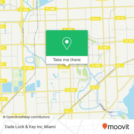 Dade Lock & Key Inc map