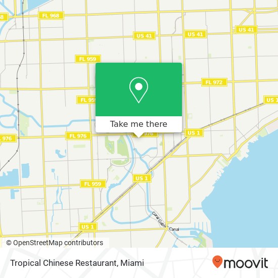 Mapa de Tropical Chinese Restaurant