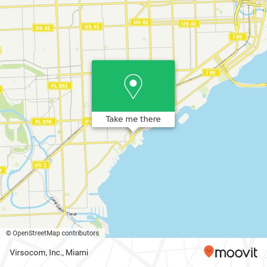 Virsocom, Inc. map