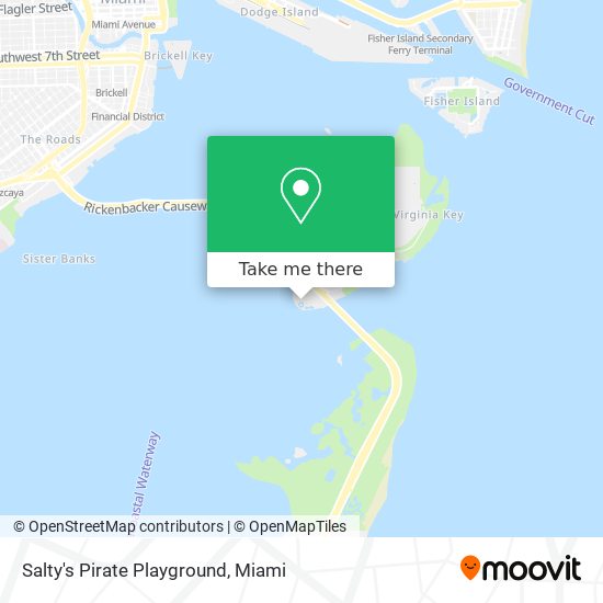 Salty's Pirate Playground map