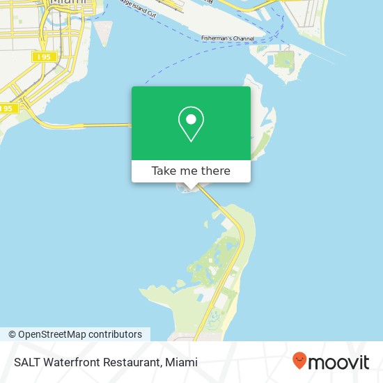 Mapa de SALT Waterfront Restaurant