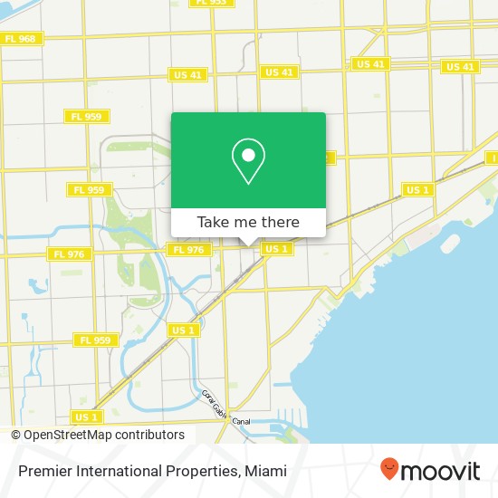 Premier International Properties map