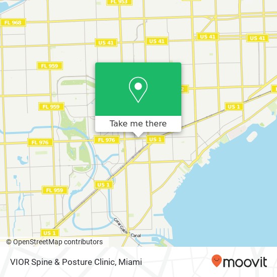 VIOR Spine & Posture Clinic map