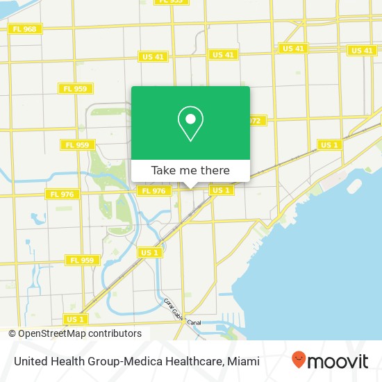 Mapa de United Health Group-Medica Healthcare