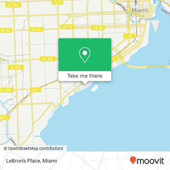 Mapa de LeBron's Place