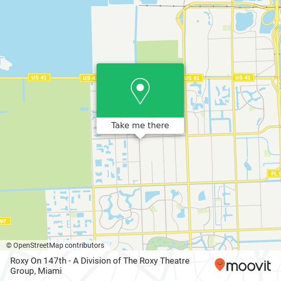 Roxy On 147th - A Division of The Roxy Theatre Group map