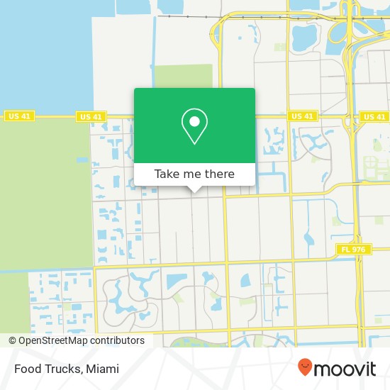 Food Trucks map