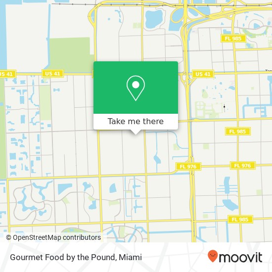 Gourmet Food by the Pound map