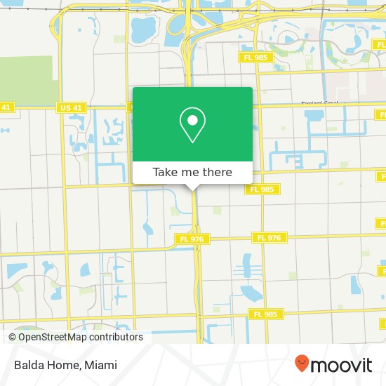 Balda Home map