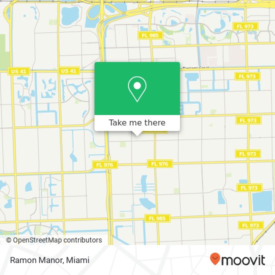 Ramon Manor map