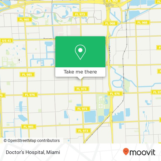 Doctor's Hospital map