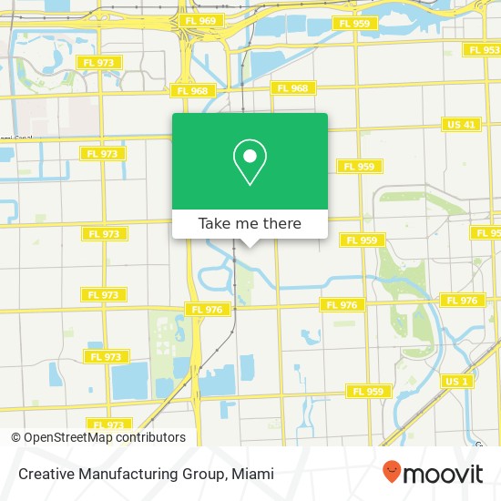 Creative Manufacturing Group map