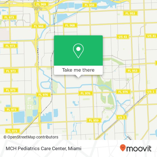 MCH Pediatrics Care Center map