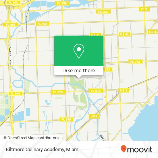 Biltmore Culinary Academy map