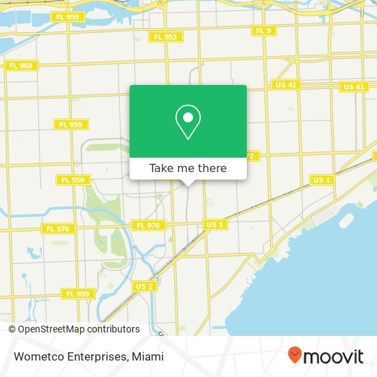 Mapa de Wometco Enterprises
