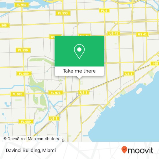 Davinci Building map