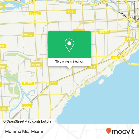 Mapa de Momma Mia