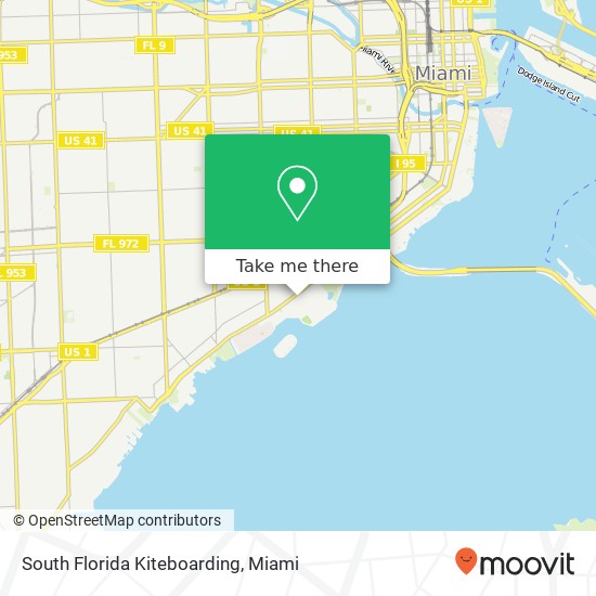South Florida Kiteboarding map