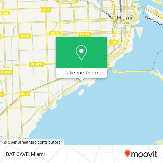 Mapa de BAT CAVE