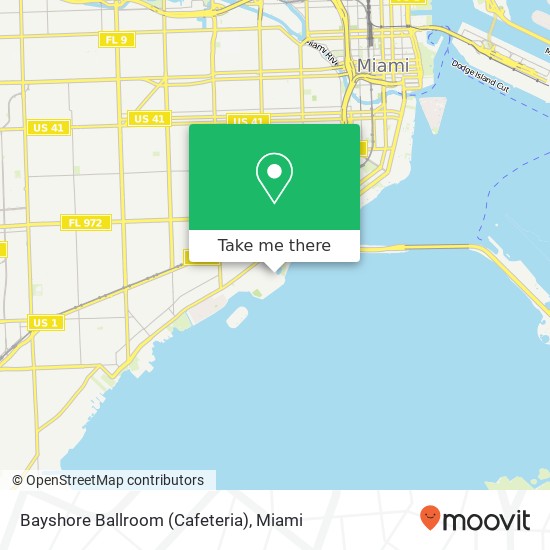 Bayshore Ballroom (Cafeteria) map