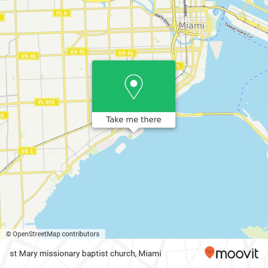 Mapa de st Mary missionary baptist church