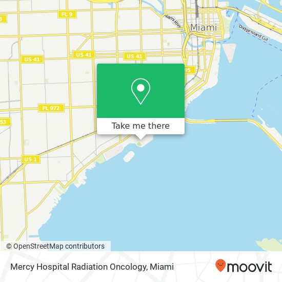 Mapa de Mercy Hospital Radiation Oncology