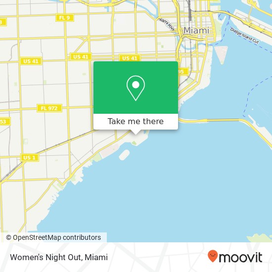 Women's Night Out map