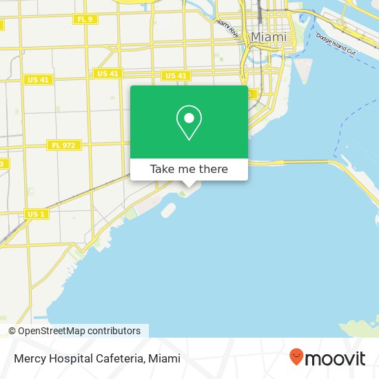 Mercy Hospital Cafeteria map