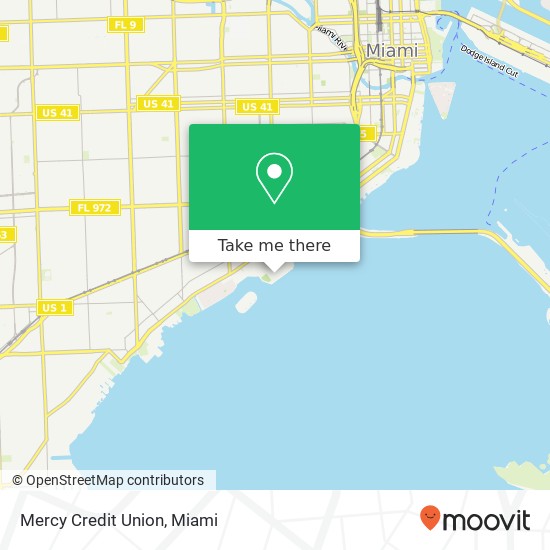 Mercy Credit Union map