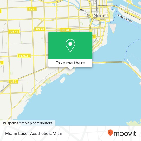 Mapa de Miami Laser Aesthetics