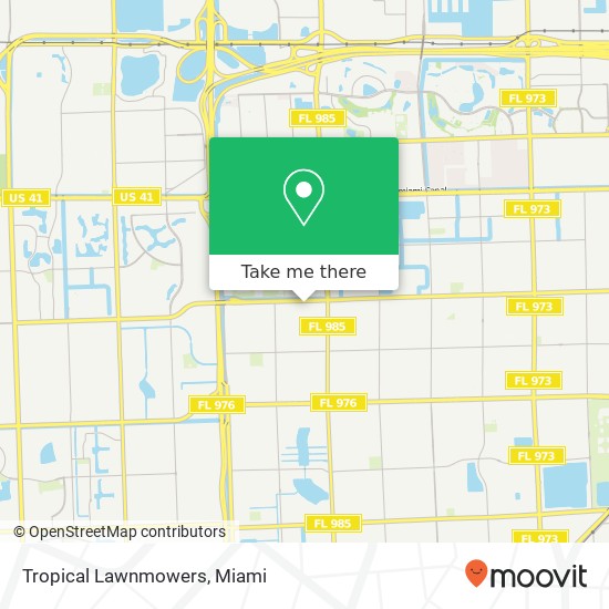 Mapa de Tropical Lawnmowers