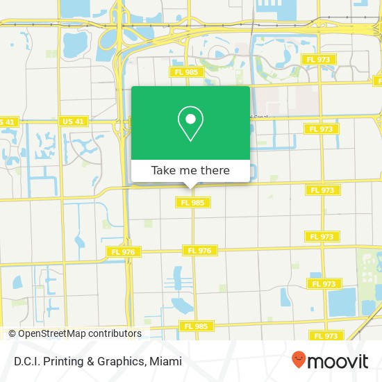 D.C.I. Printing & Graphics map