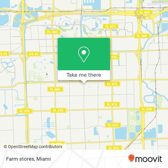 Mapa de Farm stores