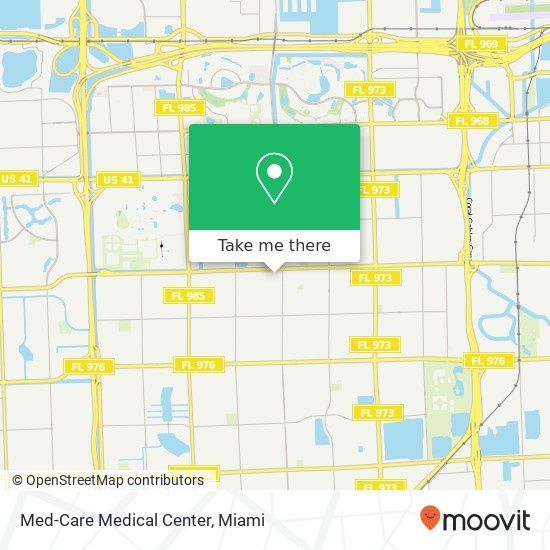 Mapa de Med-Care Medical Center