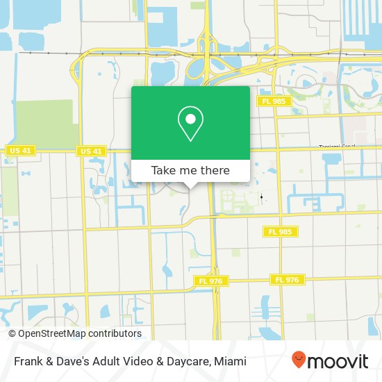 Mapa de Frank & Dave's Adult Video & Daycare