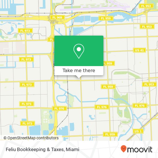 Feliu Bookkeeping & Taxes map