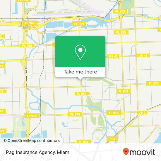 Mapa de Pag Insurance Agency