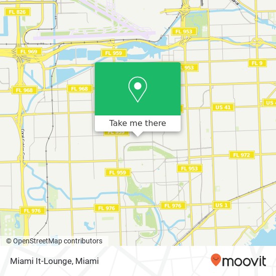 Miami It-Lounge map
