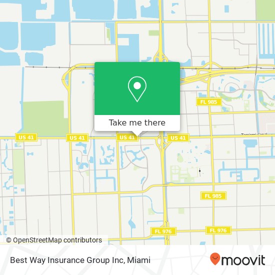 Best Way Insurance Group Inc map