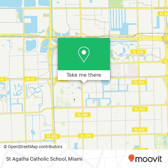 Mapa de St Agatha Catholic School