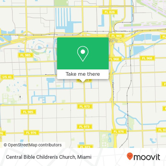 Mapa de Central Bible Children's Church