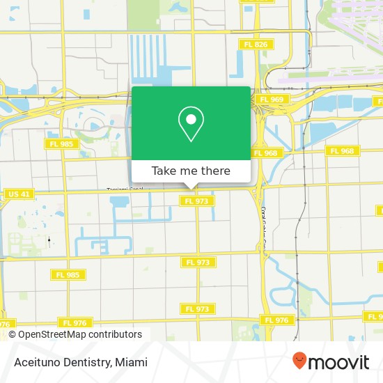 Aceituno Dentistry map