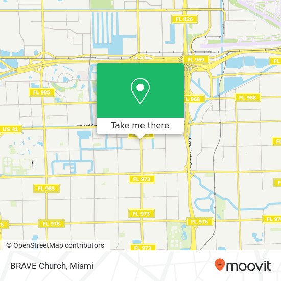 BRAVE Church map